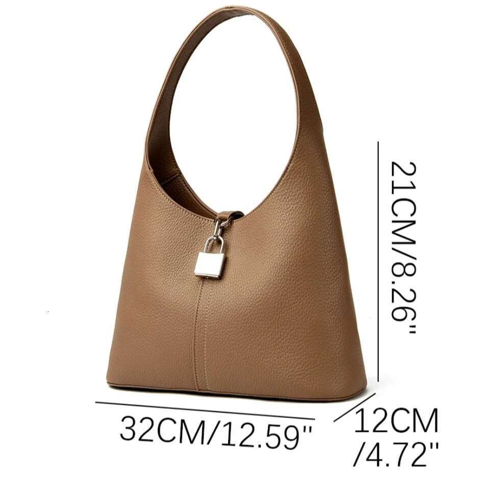 New Women's Large Capacity Vintage Commuter Fashion Shoulder Handbag Simple Versatile Ladies' Crossbody Bag