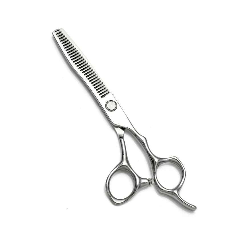 Japan440C Steel Salon hairdresser Professional Hairdressing Scissors,6 Inch Straight Thinning Cut Shear Barber Hair Scissors Set