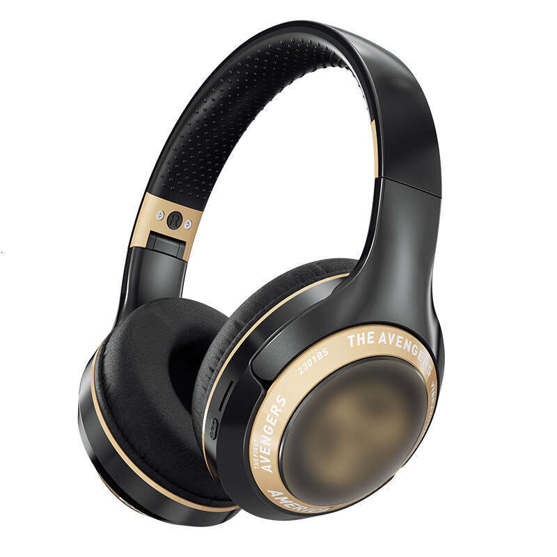 Famous Brand Cross Border New Foldable Head Mounted Bluetooth Computer Notebook Game Wireless Headset Super Long Battery Life