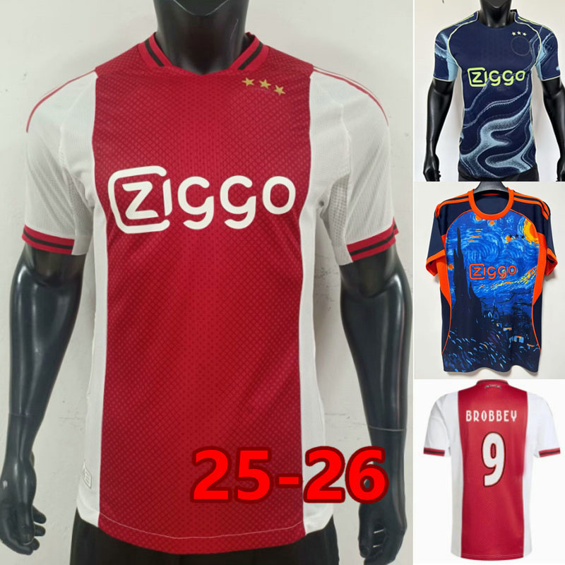 25 26 GODTS TRAORE TAYLOR 125th anniversary Soccer Jersey 2025 2026 KLAASSEN WEGHORST BROBBEY EDVARDSEN Shirt BERGHUIS RASMUSSEN SUTALO men Kids kit uniform