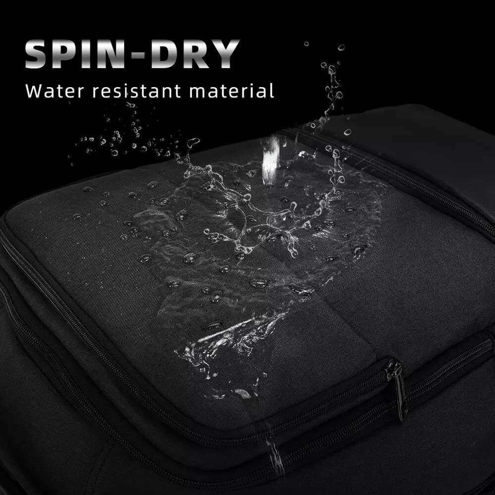 Lifetime Warranty Travel Men 14-15.6-19'' Laptop Male Business Backpack Bag For School Mochila Masculina