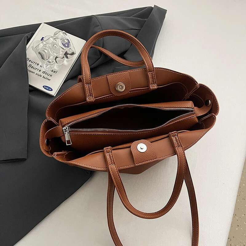 Small Design PU Leather Shoulder Bags Lady Winter New Fashion Crossbody Bag Y2k Trend Handbags And Purses