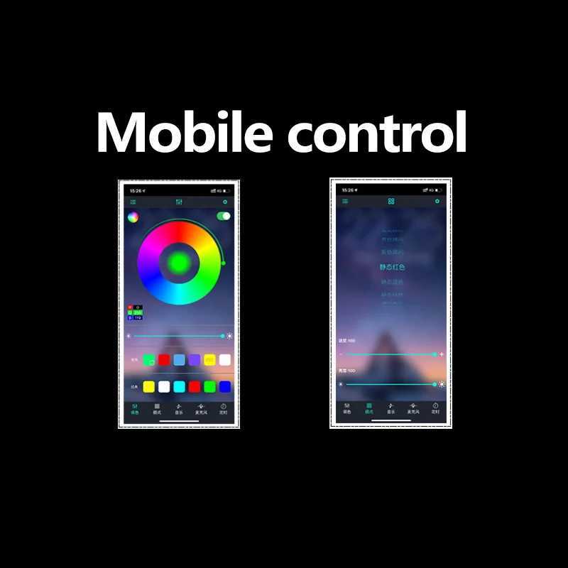 Gialulimn LED Ambient Light for A4 B8 8rb 2009-2016 Atmosphere environmental MoodLight Lamp Interior trim Decorative lightingW251124