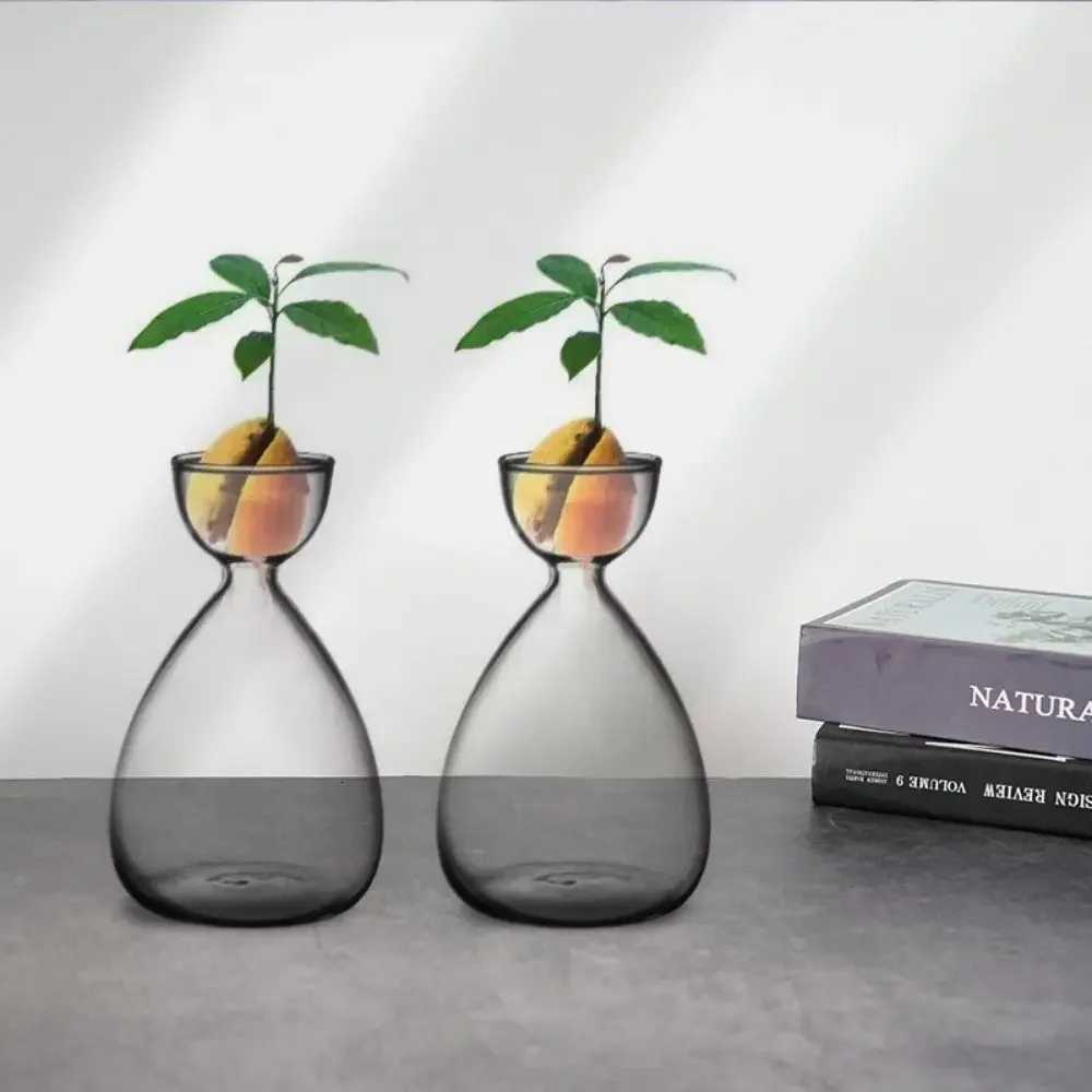 Small Planting Vase Simple Exquisite Hydroponic Bottle Heat-resistant Transparent Breeding Container Indoor C251124
