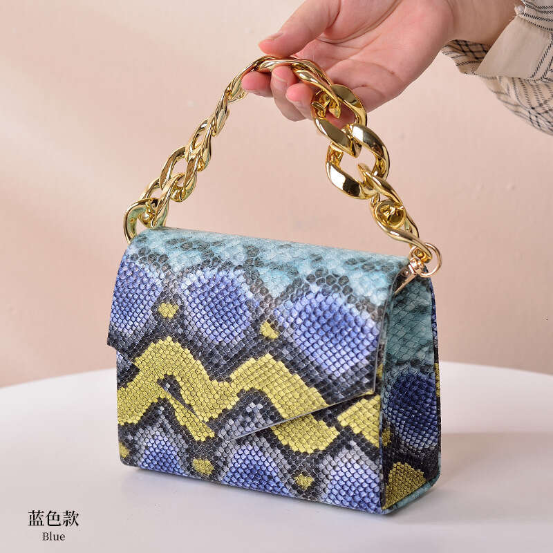 Dinner Bag Creative Niche Trend Snake Style Chain Animal Pattern Women S Dinner Party Diagonal Cross Bag KQ