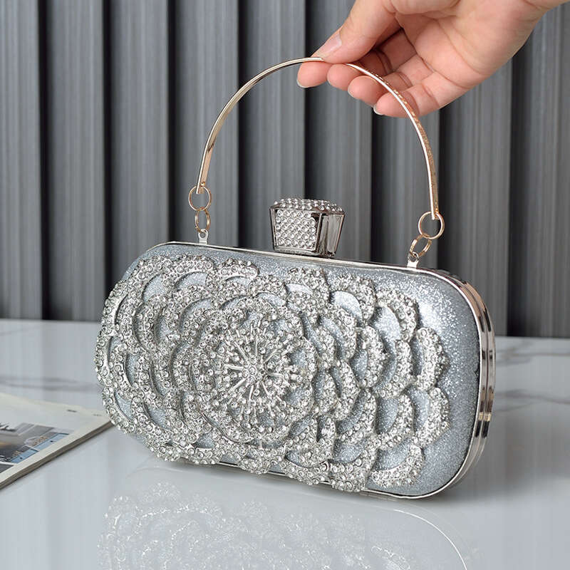 Dinner Bag New Dinner Versatile Diamond Inlaid Banquet Dress Handbag Women S Bag KQ