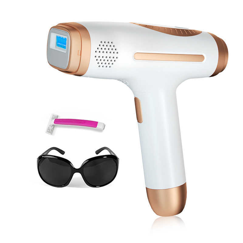 Gun-style ice point hair removal device for overall skin rejuvenation without pain - cold compress with ice sensation - export handheld hair removal device R250623