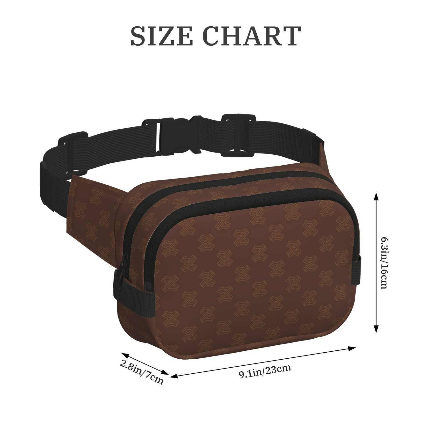 NXY Vintage Square Double Layer Waist Bags Designer Bumbag Classic Mens Fanny Pack Belt Bag Women Outdoor Chest Bag 250424