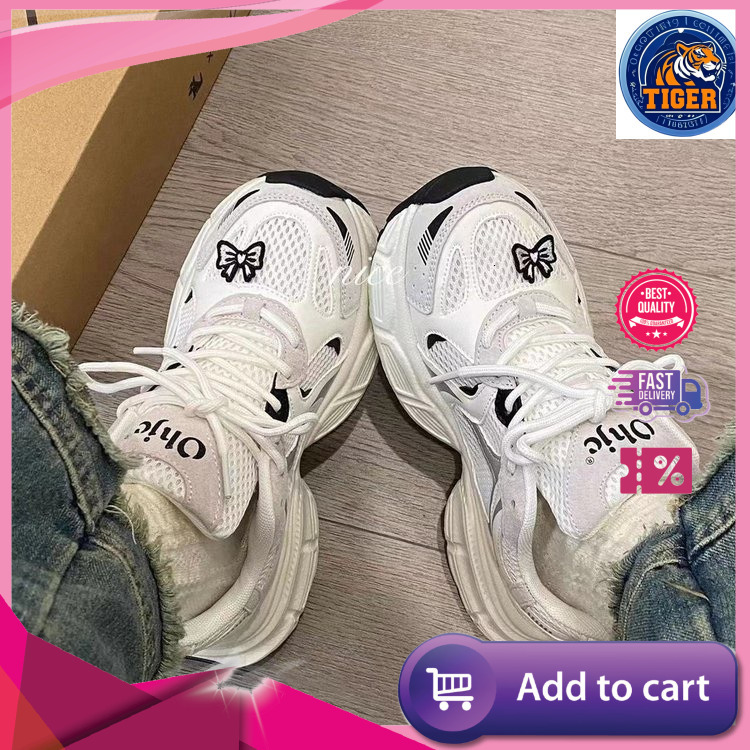 Ddmytiger Summer Autumn Ladies Casual Sports New Ins Fashion Versatile China Chic Niche Design Thick Soled Dad Shoes Women S Wear Apparel Outdoor Shoe