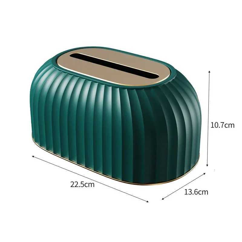 High Quality Toilet Paper Box Table Napkin Holder Nordic Striped Tissue Box Holder Car Tissue Paper Dispenser Home DecorationM251124