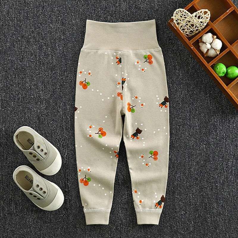 2025 Autumn Spring Long Trousers Girls Boys Leggings Newborn Cotton Clothes Baby Clothing Infant Kids PP Pants