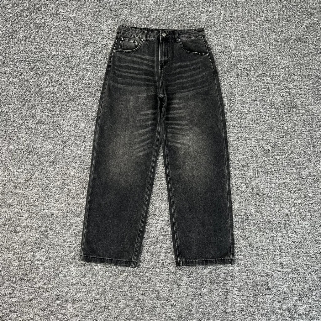 Embroidery Christ the Redeemer Derschutze Denim Leg Jeans Pants Men Women Top Version Joggers Trousers 251121