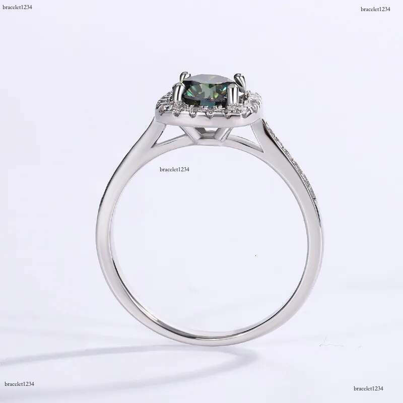 rings for women sterg sier 1CT 2CT 3CT VVS moissanite pass dia tester love daughter engagement nail ring designer jewelry