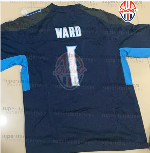 1 Cam Ward 2025 Salute Football Jerseys Will Levises Pollardc Simmons Sweat Hooker Custom Stitched Embroidery Any Name Any Number