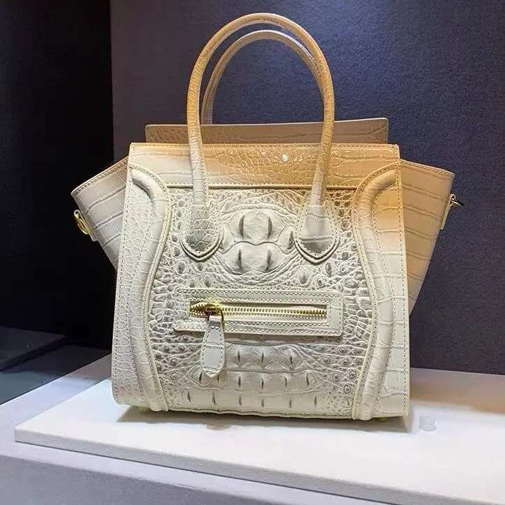 Designer Brand New Cowhide Crocodile Handbag Women's Fashion Trend Crossbody Bag Hot Sale Bolsos De Mujer Free Shipping