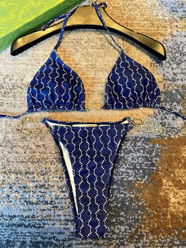 Wholesale Women's swimsuit fashion sexy bikini set bikini swimsuit letter classic swimsuit