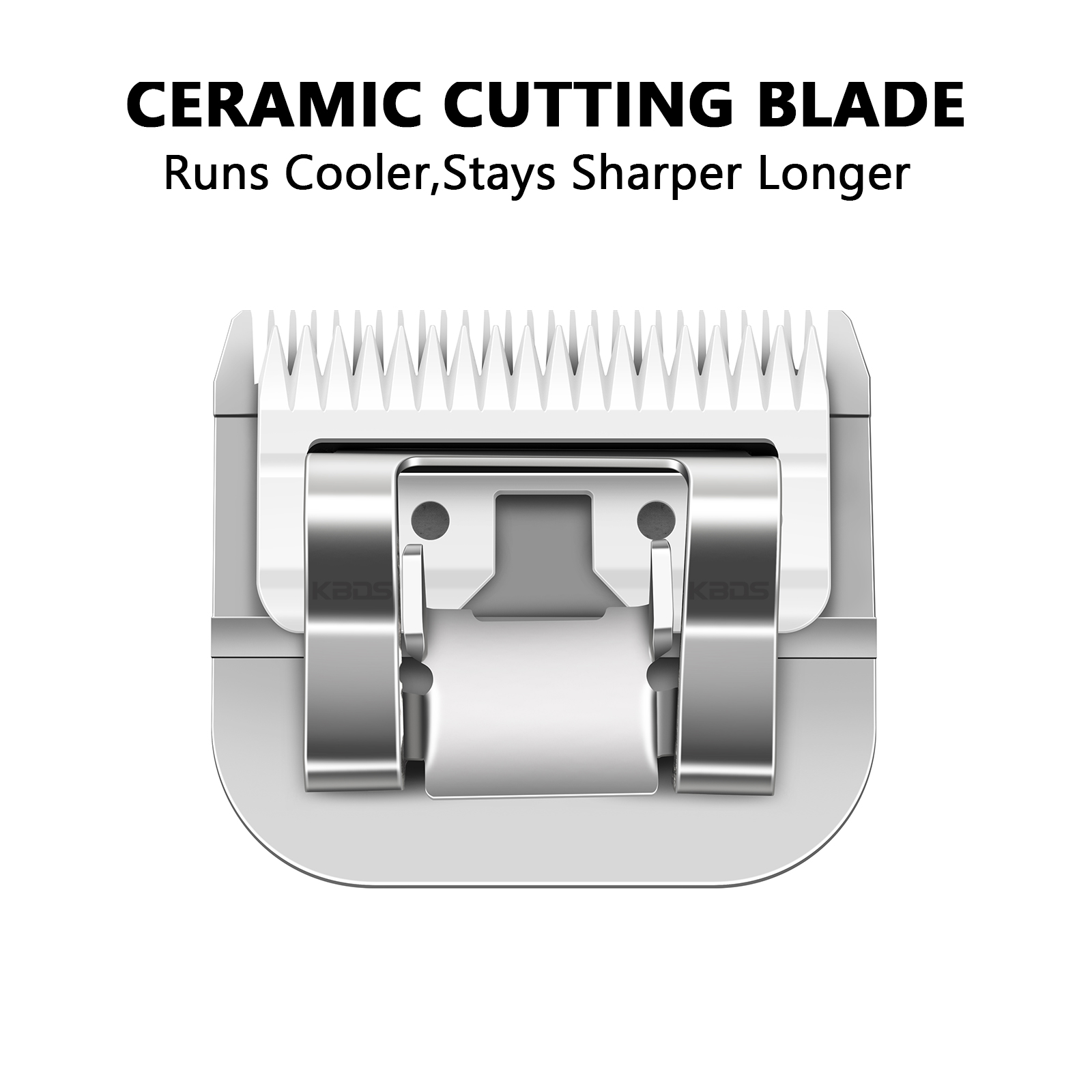 KBDS 30# Ceramic Detachable A5 Pet Dog Grooming Clipper Blades (1/50" - 0.5mm) ,Compatible with Most Andis,Oster A5 Wahl KM Series Clippers(Custo