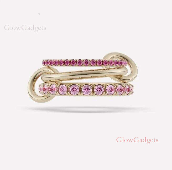 Band Rings Halley Emerald Gemini Spinelli Kilcol rings brand designer New fine jewelry gold and sterg sier Hydra ked ring for women