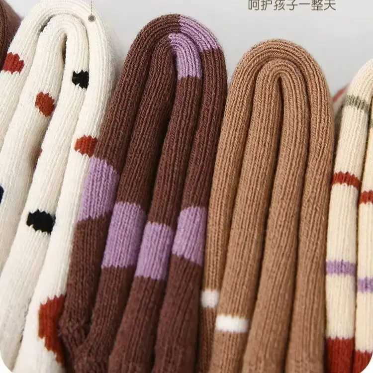 1-12T Childrens Winter Socks Newest Bunny Pattern Warm Socks Girls Winter Thicken Cotton Thermal Socks Mid Calf 5 Pairs/lot G251124
