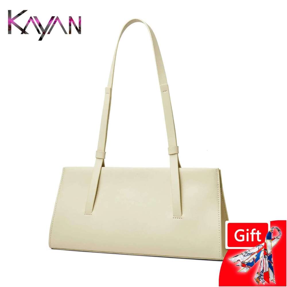 Designer Bag High Quality Second Layer Cowhide Women Shoulder Square Bag Solid Genuine Letaher Female Underarm Top Handle Handbag Ladies Tote