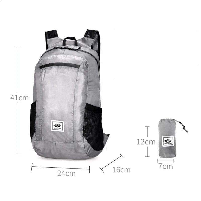 Large Capacity Waterproof Comfortable And Dry Flexible And Compact Lightweight Collapsible Picnic Bags Foldable Backpack 250417