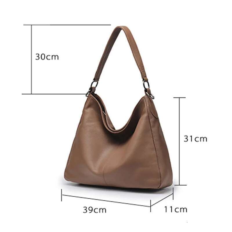 Designer Bag Zency Winter Simple Design Handbag Large Capacity Anti-Theft Women's Hobos Shoulder Bags Fashion Elegant Female Crossbody Bag