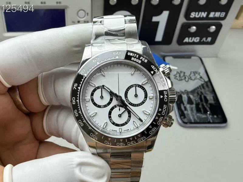 2026 Designer Watch Top-tier Luxury Super Clean Factory Watch 40mm Automatic Chronograph Cal.4131 Sapphire Dive 100m Watch