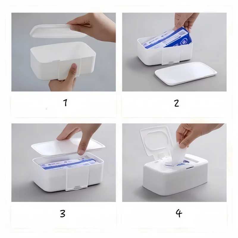 1/2 piece car tissue box plastic storage box suitable for tissue storage in cars homes offices and desktops home decorationM251124