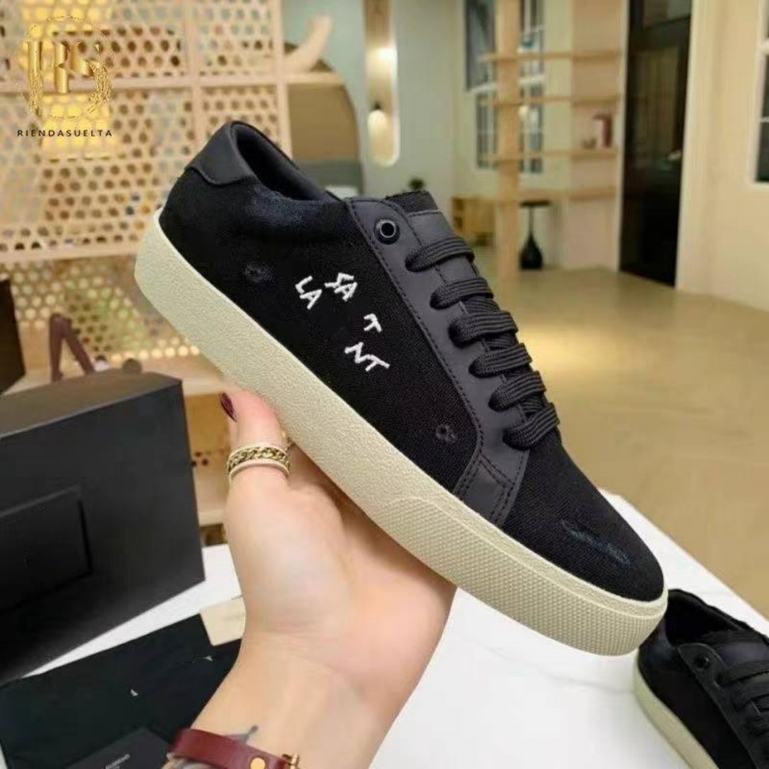 2026 Designer Shoes Luxury Casual Shoes Embroidered Vintage Sport Shoes Men's and Women's Casual Shoes Fashion Flat Shoes -Outdoor Running Shoes Court Clais Sneakers