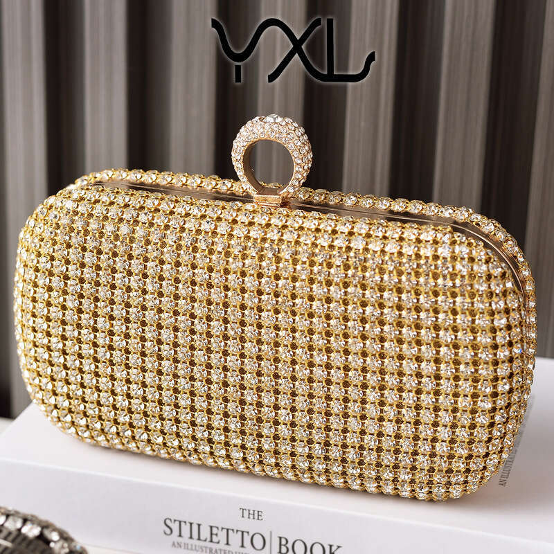 Dinner Bag Yixinglong Silver Diamond Party Noble Shining Banquet Women S Package KQ