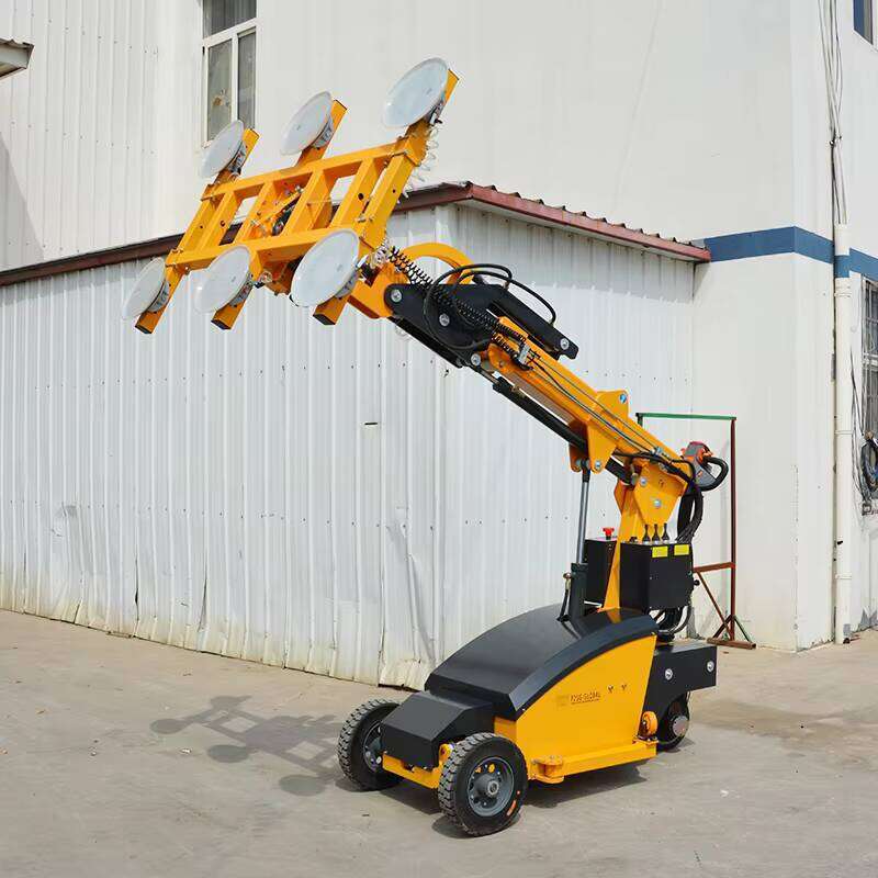 300-800kg Glass Handling Equipment Metal Steel Plate Vaccum Glass Lifting Glass Lifting Robot