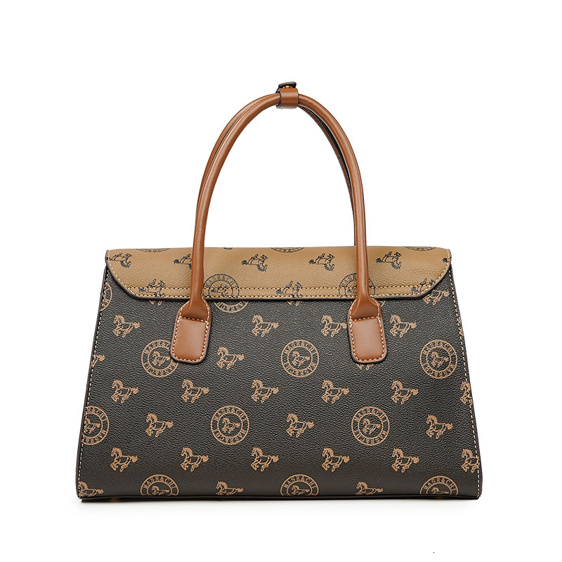 MASA Old Flower Classic And Versatile Casual Travel Messenger Hand Held Shoulder Crossbody Bag Women S Bag Tote Bag