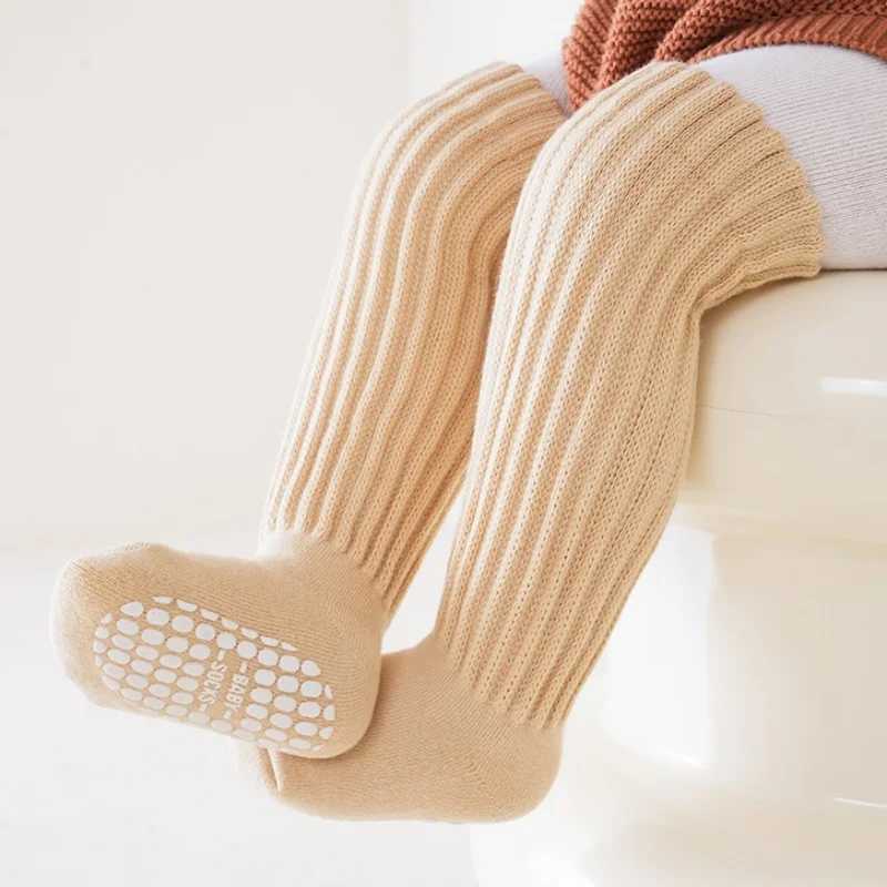 Childrens Socks For Boys Girls Winter Thick Warm Newborn Baby Knee High Long Socks Fashion Kids Toddler Sock Anti slip 0-4Years G251124