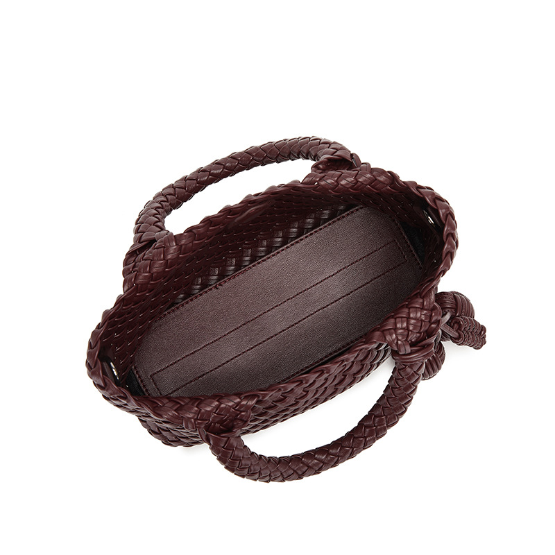 Free shipping designer bags hot selling new high-end texture hand woven bags for women, fashionable personalized handbags, hanging decorations, and fr