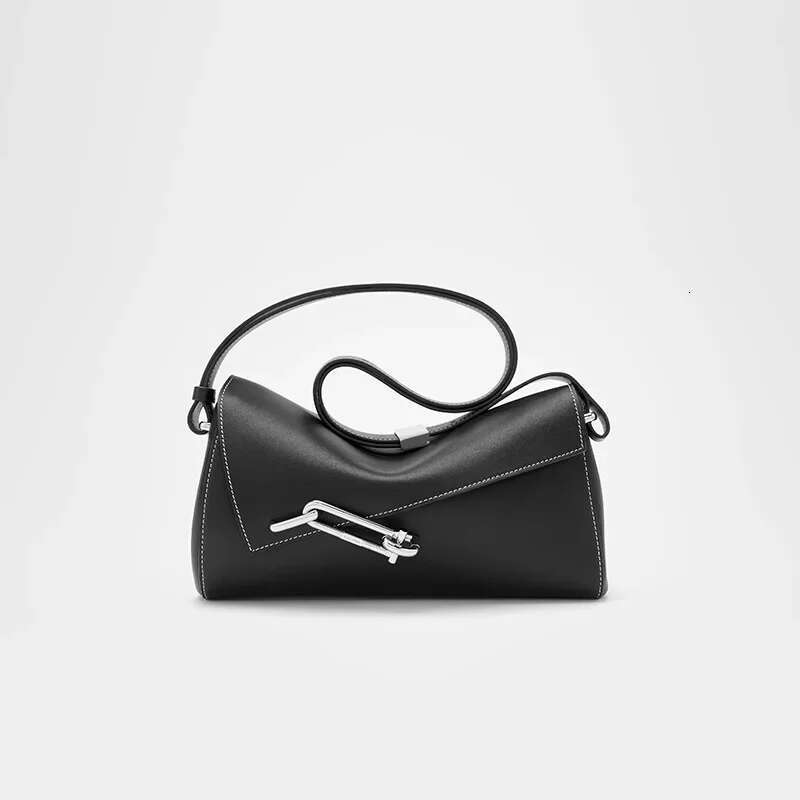 TADFAB Vintage Fashionable High-End Commuter Shoulder Sling Interlock Series Underarm Bag With Single Strap