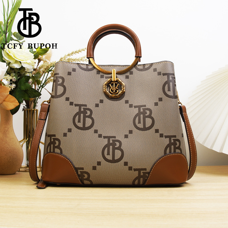 Women's 2024 New Bucket High-End Feel, Hand-Held Bill Of Lading Shoulder Bag, Crossbody Large Capacity Fashionable Women's Bag