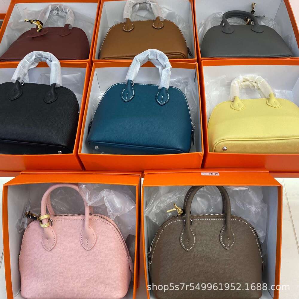 Designer Bag Mini Bowling Shell For Women S Shoulder New Light Luxury Sheep Pattern Handheld Crossbody Bag