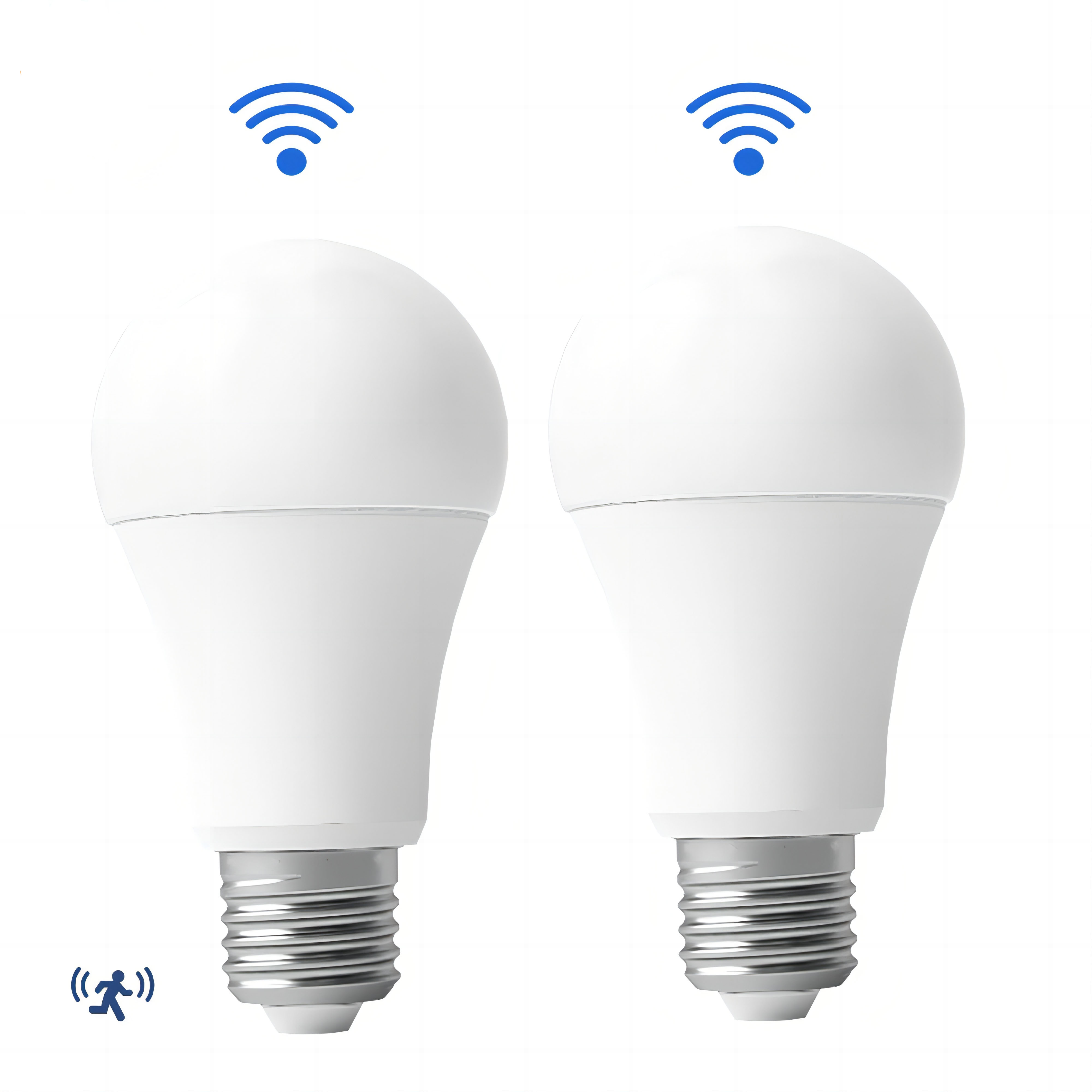 Bluetooth Remote Control LED Bulb - Compatible Socket for E26/E27 | Warm White (3000K) & Cool Daylight (6000K), Certified by CE.RHOS & UL