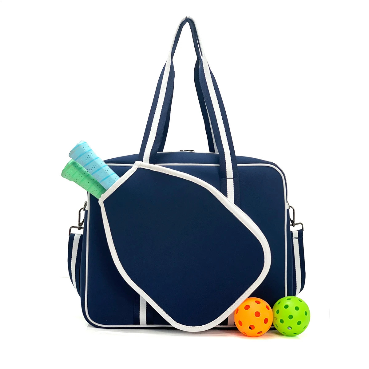 Sporting Waterproof Pickleball Padel Racket Bag Neoprene Blue Racket Bags For Kids School Girl Large Neoprene Pickleball Bag 250423