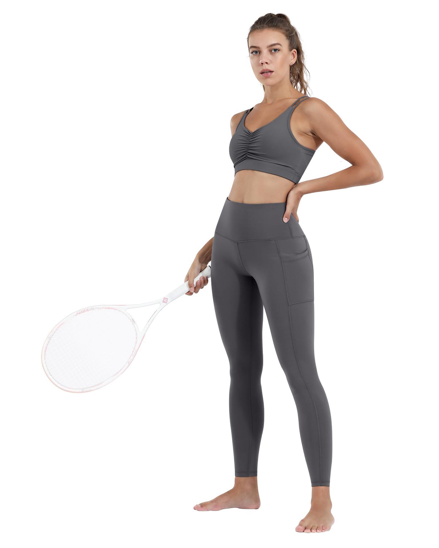 2025S Fashion Designer Raised Hips High Waist Soft Comfortable Fashionable Fitness And Sports Yoga Pants With Leggings For Outerwear