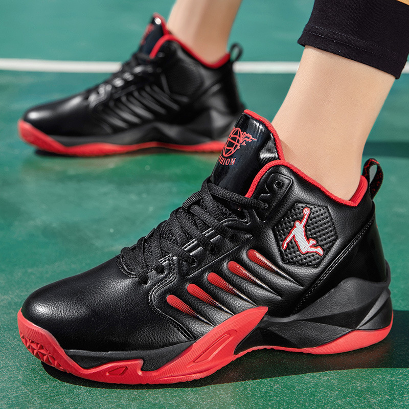 2025 new Men's basketball shoes with friction sound anti-slip and wear-resistant high-top sports shoes for students Venom actual combat basketbal