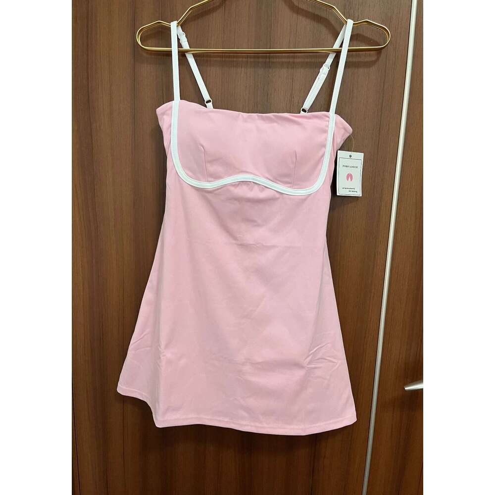 Golf Tennis Dress With Pad Sports Set Yoga For Women Workout Pickleball Clothing Badminton Skorts Activewear