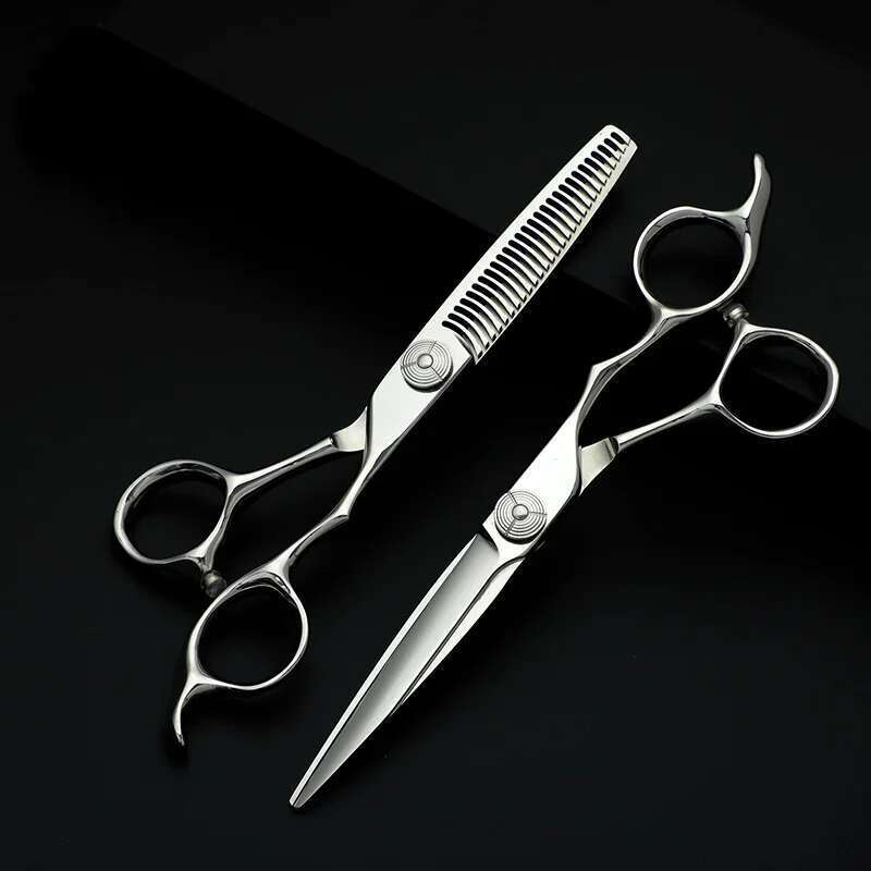 6-inch Professional Hairdressing Scissors,Hair Thinning Scissors, VG10 Steel Hairdressing Scissors, Barber Shop Accessories