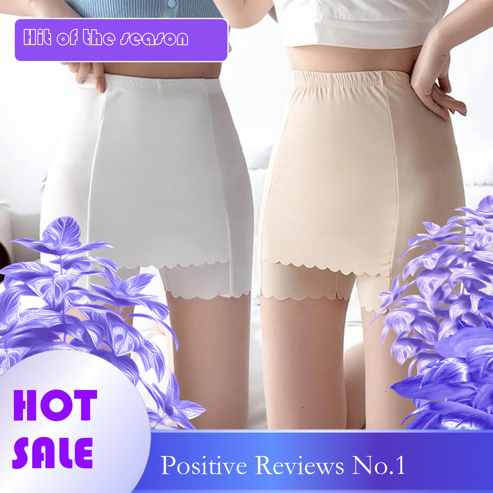Dongdumaoyi Seamless Safety Shorts Pants Women Intimates Female Girl Solid Colors Summer Safe Panties Black White Skin Underwear Women S Tight Underwe