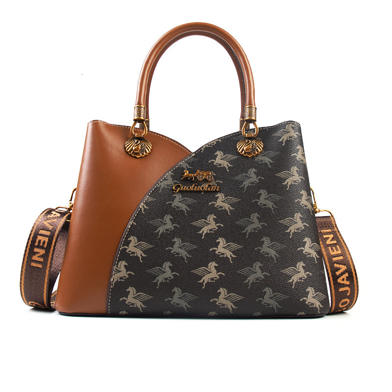 Old Flower Tote New Style For Women S Commuting Large Capacity Fashion Handheld Mom S Bag Crossbody Tote Bag Tote Bag