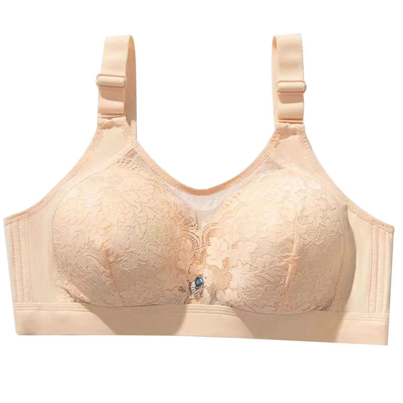 Dongdumaoyi For Women Full Coverage Underwear Seamless Bras Gathering Steel Ring Vest Style Push Up No Underwire Sleep Bra Women S Tight Underwear