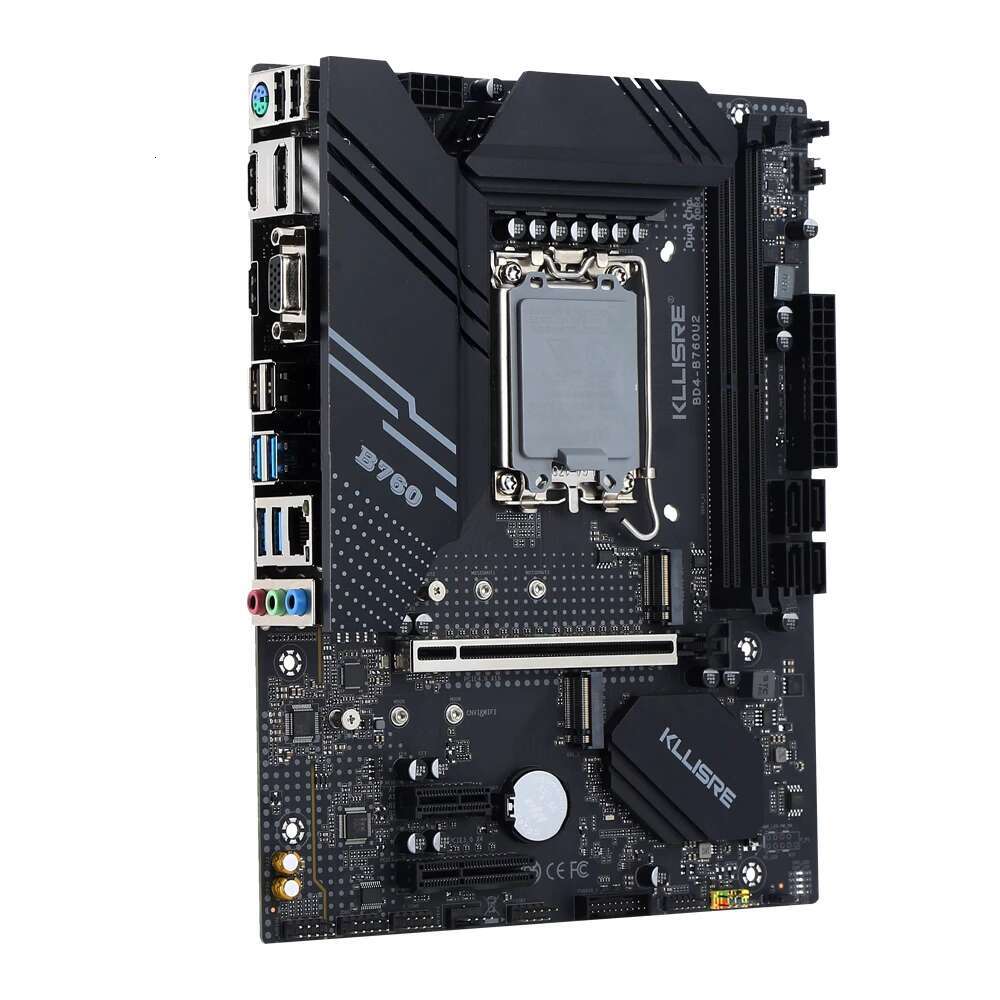 Kllisre B760 Kit Core i5 12400F 2*16GB = 32GB Memory DDR4 3200 Desktop RAM LGA 1700 Motherboard Set