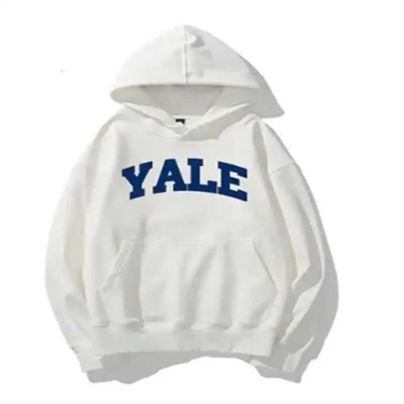 Yale University Unisex Long Sleeve Printed Hoodie Casual Sweatshirt Pullover Sweatshirt Adult Sportswear Classic Simple Trendy M251124