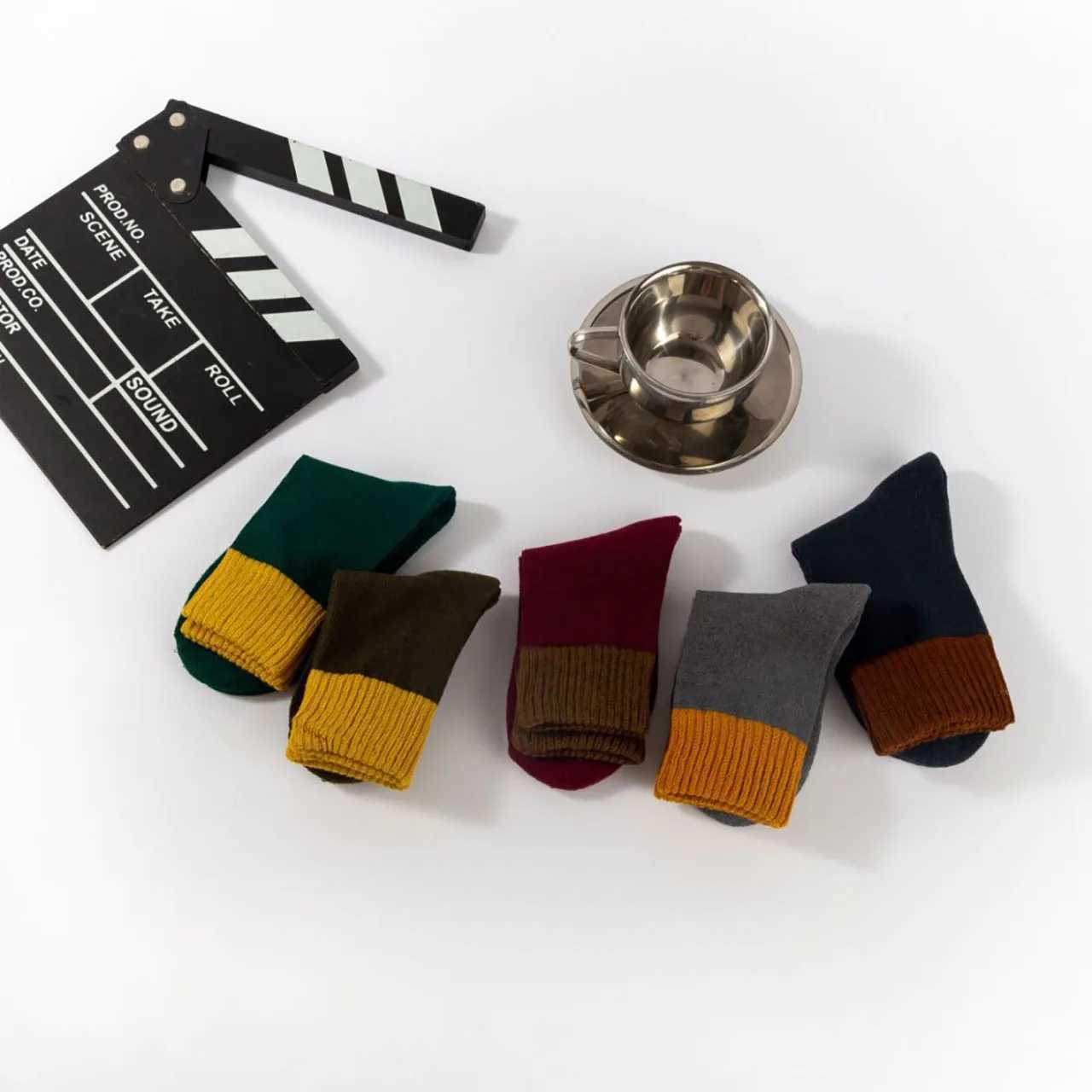 Thick Velvet Loop Middle Tube Socks For Children Middle Tube Socks Winter Warm Baby Plush Sock 1-12Year Kids Thermal Footwear G251124