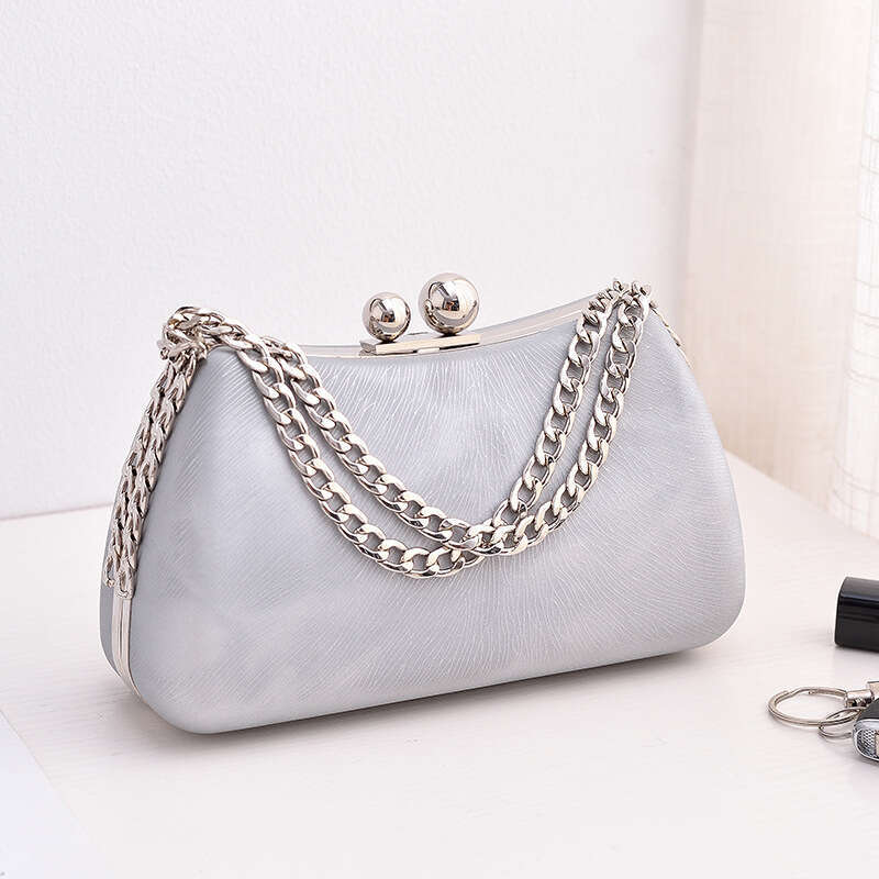 Dinner Bag Black PU Dinner Fashionable And Simple Hand Held Qipao Bag Chaozhou KQ